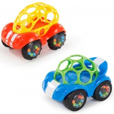Бебешка играчка-дрънкалка Bright Starts - Rattle & Roll, асортимент