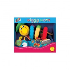 Бебешка играчка за креватче Galt - Усмихнато червейче