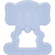 Бебешка гризалка BabyJem - Elephant, Blue -1