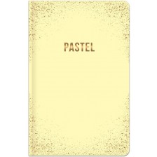 Бележник Lastva Pastel - А6, 96 л, жълт -1