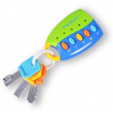 Бебешка играчка Moni - Ключове с дистанционно, K999-80B -1