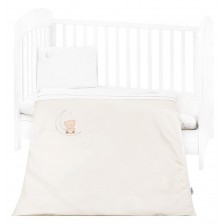 Бебешки спален комплект от 3 части Kikkaboo Dream Big - С бродерия, Beige