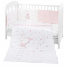 Бебешки спален комплект Kikka Boo - 2 части, 70 x 140, Hippo Dreams