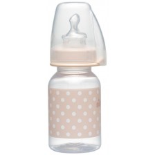 Бебешко шише NIP - Trendy, РР, Flow S, 0-6 м, 125 ml  -1