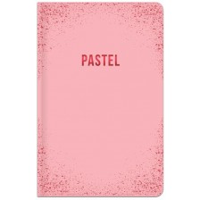 Бележник Lastva Pastel - А6, 96 л, офсет, редове, розов