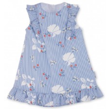 Бебешка рокля с UV 30+ защита Sterntaler - На цветя, 92 cm, 18-24 мeсеца