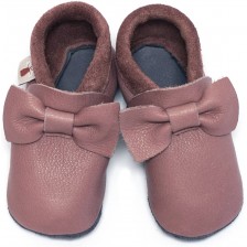 Бебешки обувки Baobaby - Pirouette, размер 2XL, тъмнорозови -1