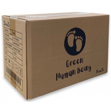 Бебешки пелени Green Human Being - Размер 3, 6-11 kg, 4 пакета х 27 броя   