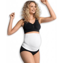 Безшевен колан за бременни Carriwell, размер XL, бял