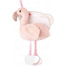Бебешка играчка Амек Тойс - Фламинго, розово -1