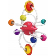 Бебешка гризалка Hola Toys - За моторика и координация, Планети -1