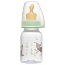 Бебешко шише NIP - Family, РР, Flow S, 0-6 м, 125 ml