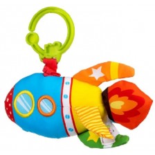 Бебешка музикална играчка за количка Bali Bazoo - Ракета -1