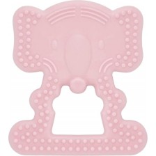 Бебешка гризалка BabyJem - Elephant, Pink -1
