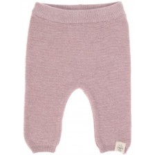 Бебешки панталон Lassig - 50-56 cm, 0-2 месеца, розов -1