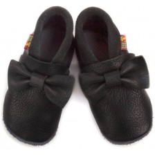 Бебешки обувки Baobaby - Pirouette, размер XS, черни