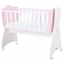 Бебешко легло-люлка Lorelli - First Dream, бяло/розово