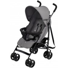 Бебешка лятна количка KinderKraft - Tik, сива -1