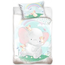 Бебешки спален комплект Sonne - Elephant, 2 части -1