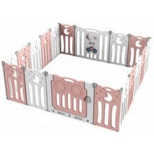 Бебешка ограда Sonne - Ema Junior, Pink -1