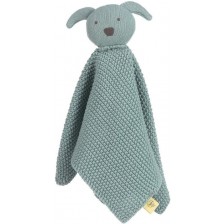 Бебешка играчка-кърпа за гушкане Lassig - Little Chums, Dog -1