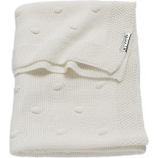 Бебешко одеяло Meyco Baby - 75 х 100 cm, бяло -1