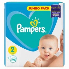 Бебешки пелени Pampers 2, 94 броя -1