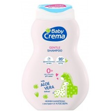 Бебешки шампоан Baby crema - Natural, 250 ml, с  екстракт от алое вера