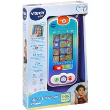 Бебешка играчка Vtech - Интерактивен телефон (на английски език) -1