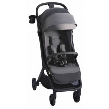 Бебешка лятна количка KinderKraft - Nubi 2, Cloudy grey
