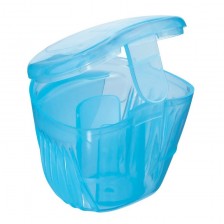 Bebe Confort Кутия за стерилизация на залъгалки синя