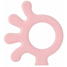 Бебешка гризалка BabyJem - Octupus, Pink -1