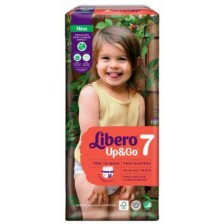 Бебешки пелени гащи Libero Up&Go – Jumbo 7, 30 броя -1