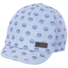 Бейзболна шапка с UV 50+ защита Sterntaler - С котвички, 51 cm, 18-24 месеца