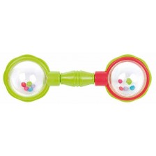 Бебешка дрънкалка Canpol - Гира с топчета, зелена -1