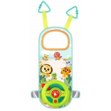 Бебешка музикална играчка за кола Hola Toys - Воланче 