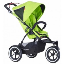 Бебешка количка за едно или породени деца Phil & Teds - Sport V5, Зелена -1