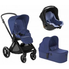 Бебешка количка 3 в 1 Jane - Muum, Micro, Koos, lazuli blue -1