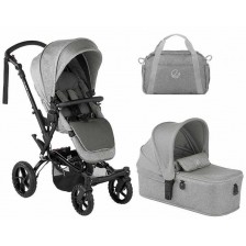 Бебешка количка 2 в 1 Jane - Crosswalk R, Micro-BB, dim grey  -1
