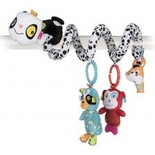 Бебешка играчка Bali Bazoo - Спирала панда -1