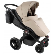 Бебешка количка Adbor - Mio plus, цвят 02, бежова
