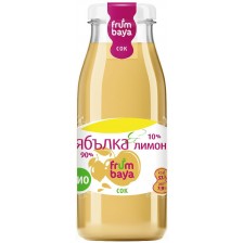 Био сок Frumbaya - Ябълка и лимон, 250 ml -1