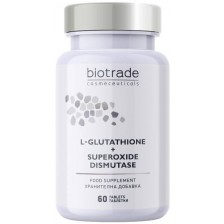 Biotrade Хранителна добавка L-Glutathione + Superoxide Dismutase, 60 таблетки -1