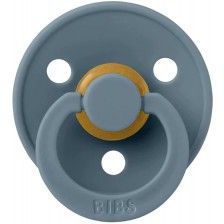Биберон Bibs - Colour, Petrol, 6-18 месеца -1