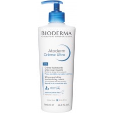 Bioderma Atoderm Успокояващ крем за лице и тяло Ultra, с аромат, 500 ml