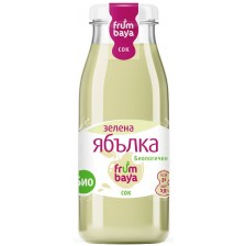 Био сок Frumbaya - Зелена ябълка, 250 ml