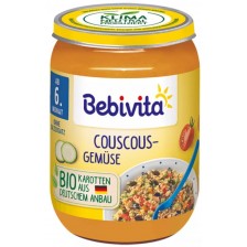 Био ястие Bebivita - Кускус със зеленчуци, 190 g -1