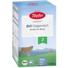 Био преходно мляко Töpfer Lactana 3, опаковка 600 g