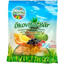 Био желирани плодови мечета Okovital - 100 g