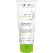 Bioderma Sébium Почистващ и ексфолиращ гел, 100 ml